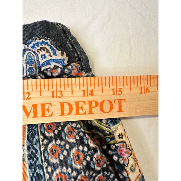Johnny Was Viva Denim Jean Boho Floral Vintage, size 2 - Picture 10 of 11